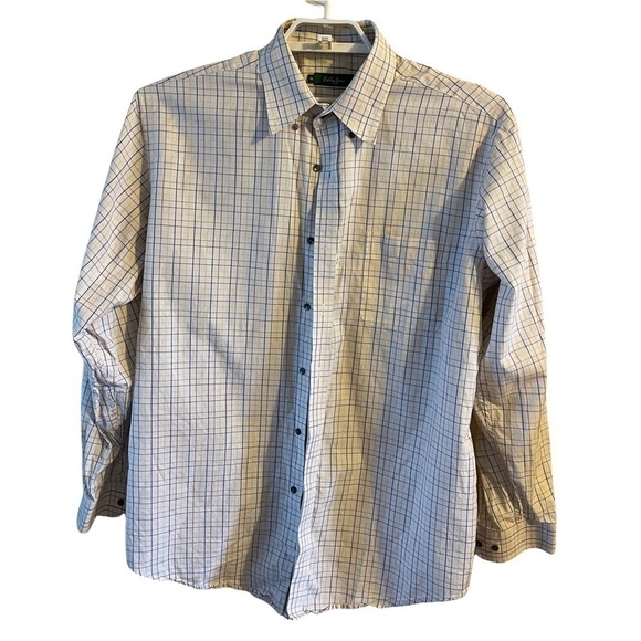 Bobby Nones checked button down shirt size XL GUC - Picture 1 of 8